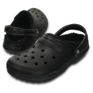 Crocs Classic Lined Clog (with lining) black Sandal Sandal/Slippers